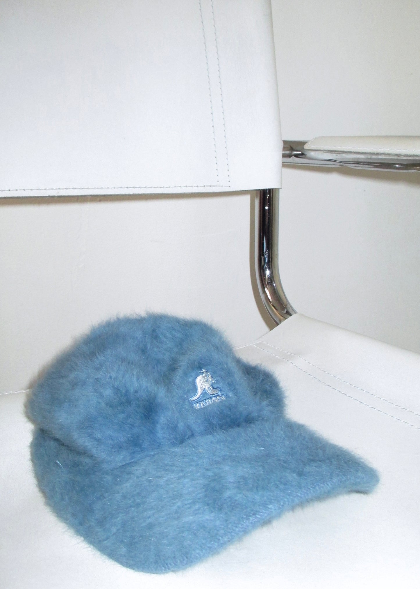 kangol fleece baseball cap hat fur angorra